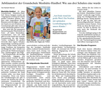 MZ-Bericht Norbert Banner